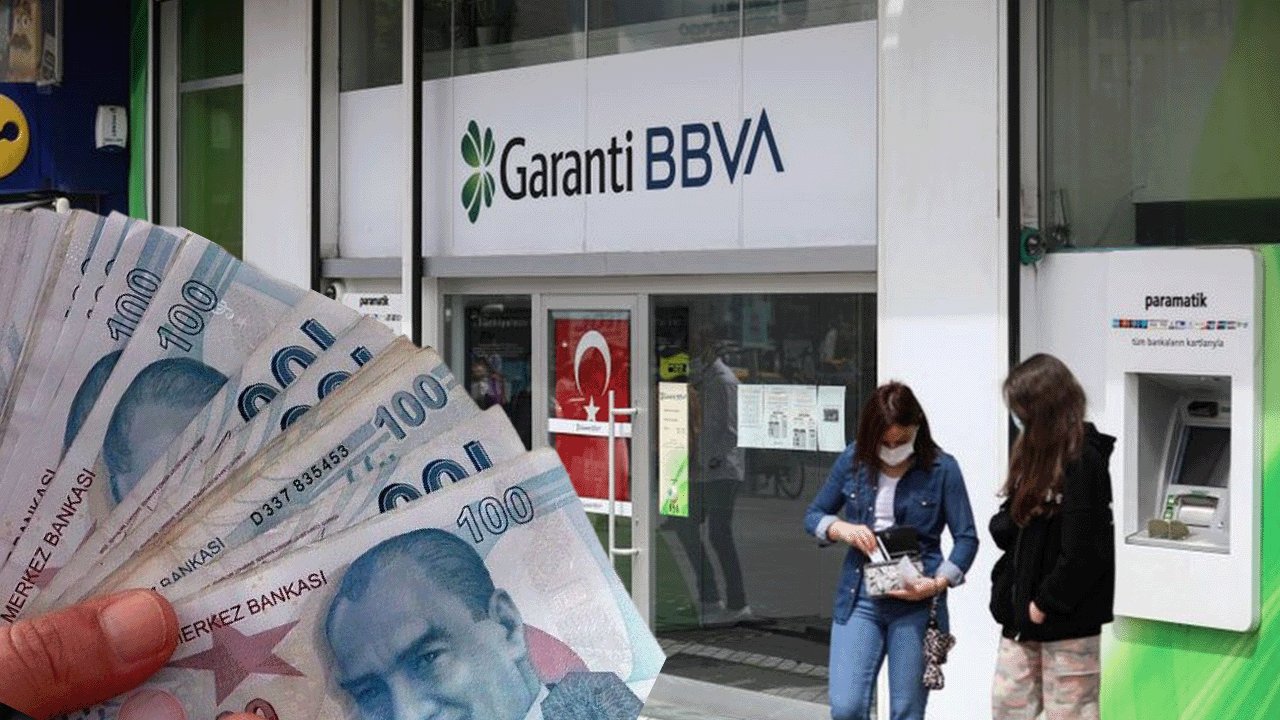 Garanti BBVA’dan Hesabı Olanlara 32.000 TL Anında Ödeme!